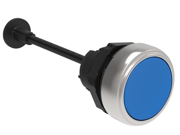 LOVATO ELECTRIC - PULSANTE RIARMO RASATO BLU