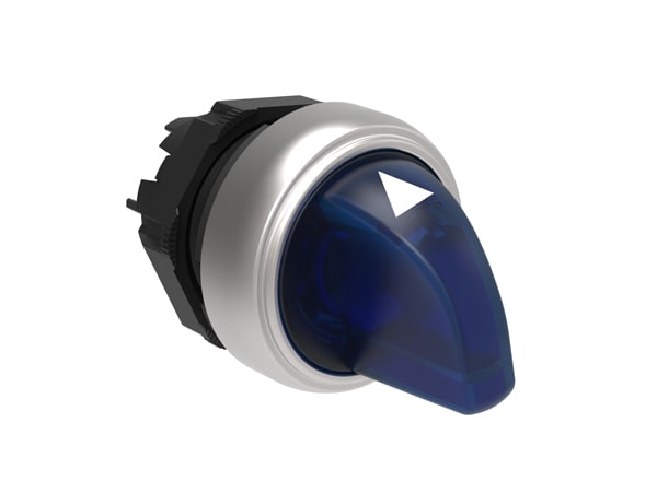 LOVATO ELECTRIC - SELETTORE LUMINOSO BLU 1>0-2
