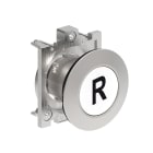 LOVATO ELECTRIC - PULSANTE A FILO MET.RASATO R BIANCO