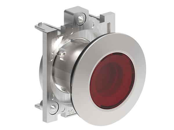 LOVATO ELECTRIC - PULS.LUM.FILO MET.PASSO-PASSO RAS.ROSSO