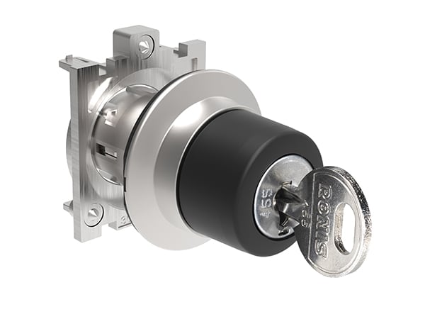 LOVATO ELECTRIC - SELETTORE A FILO MET.A CHIAVE 1>0<2 421E