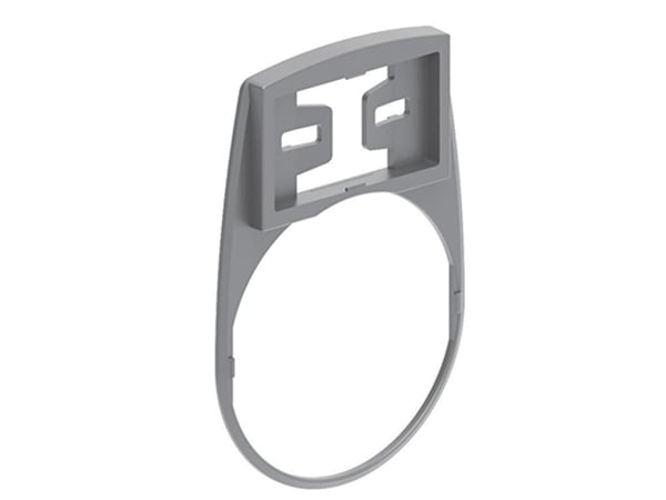 LOVATO ELECTRIC - PORTAETIC.X ETIC.15X27MM A FILO GRIGIO