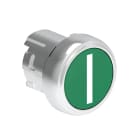 LOVATO ELECTRIC - PULSANTE MET.RASATO I VERDE
