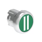 LOVATO ELECTRIC - PULSANTE MET.RASATO II VERDE