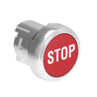 LOVATO ELECTRIC - PULSANTE MET.RASATO STOP ROSSO