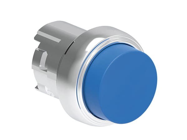 LOVATO ELECTRIC - PULSANTE MET. SPORGENTE BLU