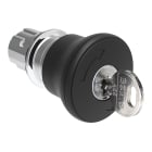 LOVATO ELECTRIC - PULS.MET.FUNGO 40MM NERO CHIAVE 421E