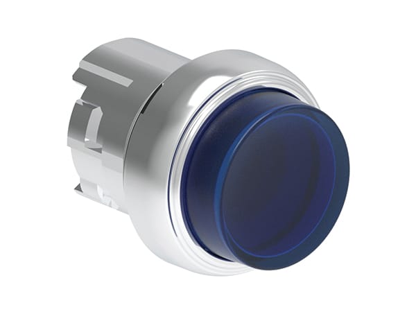 LOVATO ELECTRIC - PULSANTE LUMINOSO MET. SPORGENTE BLU