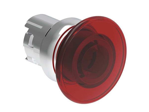 LOVATO ELECTRIC - PULS.LUM.MET.FUNGO 40MM ROSSO IMPULSO