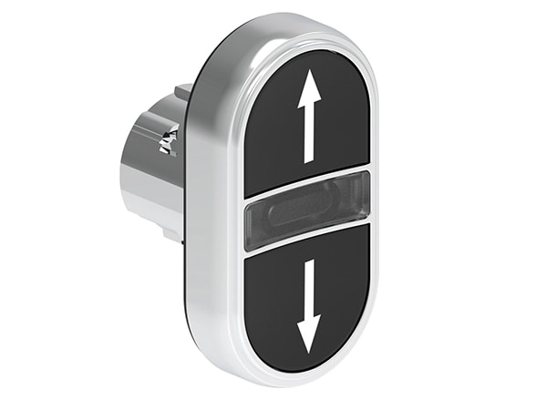 LOVATO ELECTRIC - PULS.LUM.MET.DOPPIO RAS.N/N F.SU-GIU'