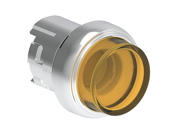 LOVATO ELECTRIC - PULS.LUM.MET.PASSO-PASSO SPORG.GIALLO