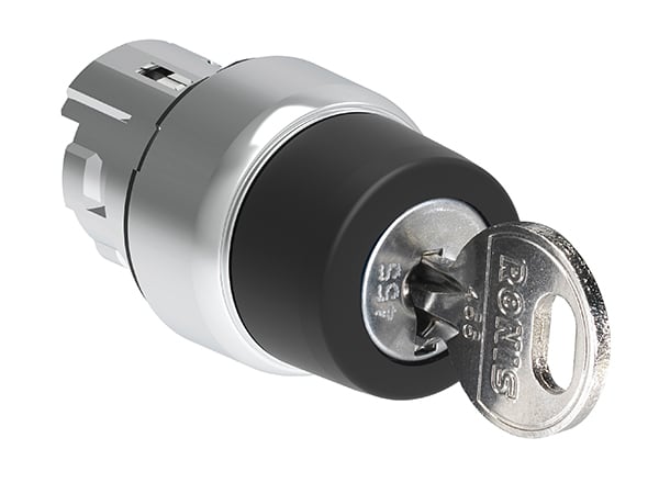 LOVATO ELECTRIC - SELETTORE METALLICO A CHIAVE 1-0-2