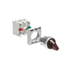 LOVATO ELECTRIC - KIT MT.SEL.LUM.ROSSO 2POS.STAB.NO+NC 24V