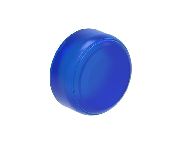LOVATO ELECTRIC - CAPPUCCIO BLU PULSANTE RASATO
