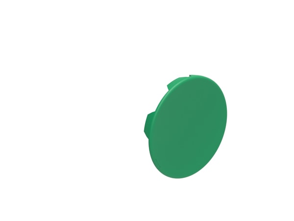 LOVATO ELECTRIC - TAPPO RASATO VERDE PULSANTI A IMPULSO