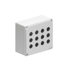 LOVATO ELECTRIC - PULSANTIERA METALLICA GRIGIA 4X3 FORI