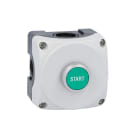 LOVATO ELECTRIC - PULS. GRIGIA + RAS. VERDE START + 1NA