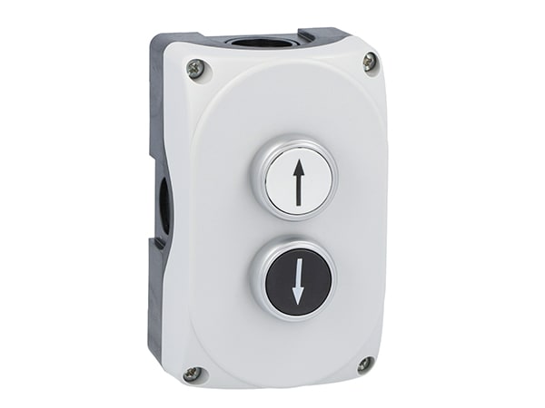 LOVATO ELECTRIC - PULS. GRIGIA+FR. B SU+1NA+FR. NE GIU+1NA