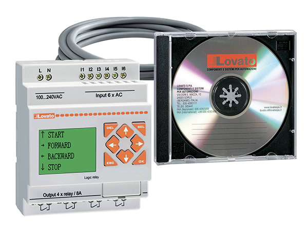 LOVATO ELECTRIC - KIT: RELE' PROGRAM.240VAC+CAVO+SOFTWARE