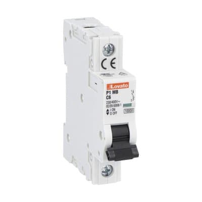 LOVATO ELECTRIC - INTERRUTT. MAGNETOTERMICO 1P C 10A 10KA