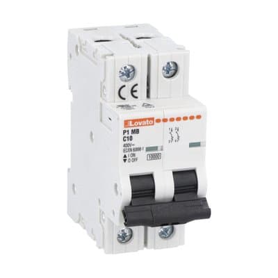 LOVATO ELECTRIC - INTERRUTT. MAGNETOTERMICO 2P C 16A 10KA