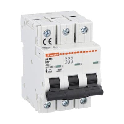 LOVATO ELECTRIC - INTERRUTT. MAGNETOTERMICO 3P B 10A 10KA