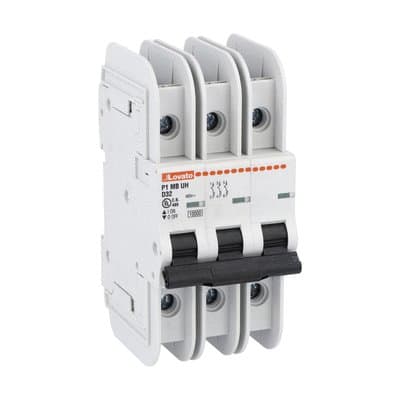 LOVATO ELECTRIC - MCB 3P D32 480Y/277V 10KA UL489