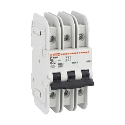 LOVATO ELECTRIC - MCB 3P C50 240V 10KA UL489