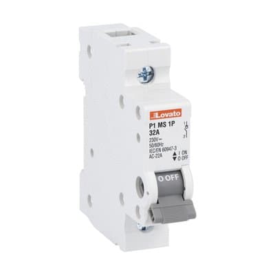 LOVATO ELECTRIC - SEZIONATORE MODULARE - 1P 32A