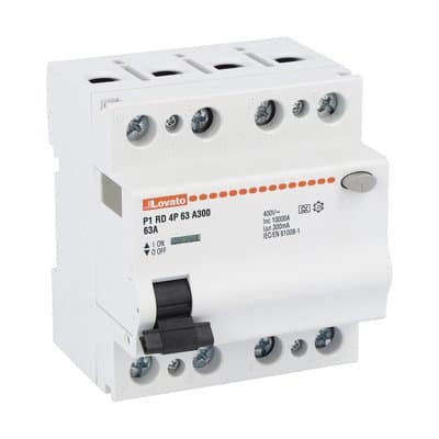 LOVATO ELECTRIC - INTERRUTTORE DIFF.PURO 4P 63A IDN 300MA
