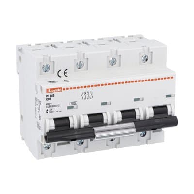 LOVATO ELECTRIC - INTERRUTT. MAGNETOTERMICO 4P C 80A 10KA