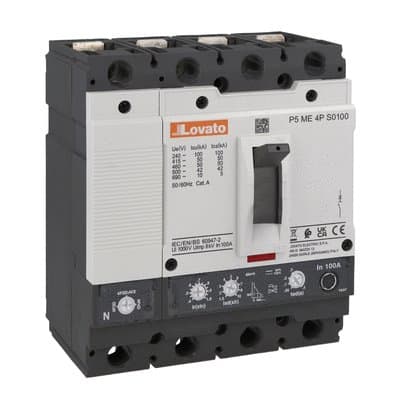 LOVATO ELECTRIC - INTERRUTTORE 4P 100A - ICU 50KA
