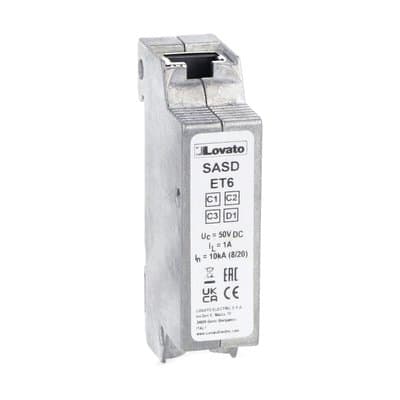 LOVATO ELECTRIC - SCARICAT. SOVRAT. SEGNALI ETHERNET CAT.6