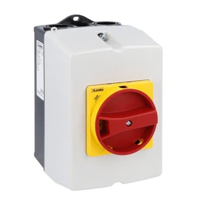 LOVATO ELECTRIC - CONTENITORE PARETE X SM1R MANIGLIA ROSSA