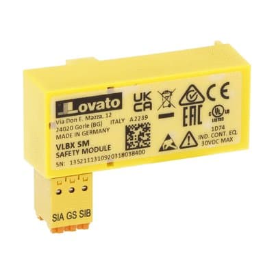 LOVATO ELECTRIC - MODULO DI SICUREZZA PER VLB