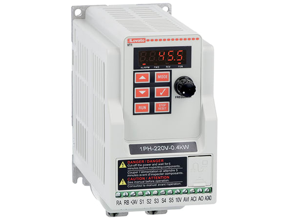 LOVATO ELECTRIC - INVERTER MONOF. 0,4KW USCITA TRIF.240VAC