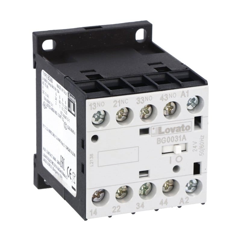 LOVATO ELECTRIC - CONTATTORE AUX 3NO+1NC 110V 60HZ