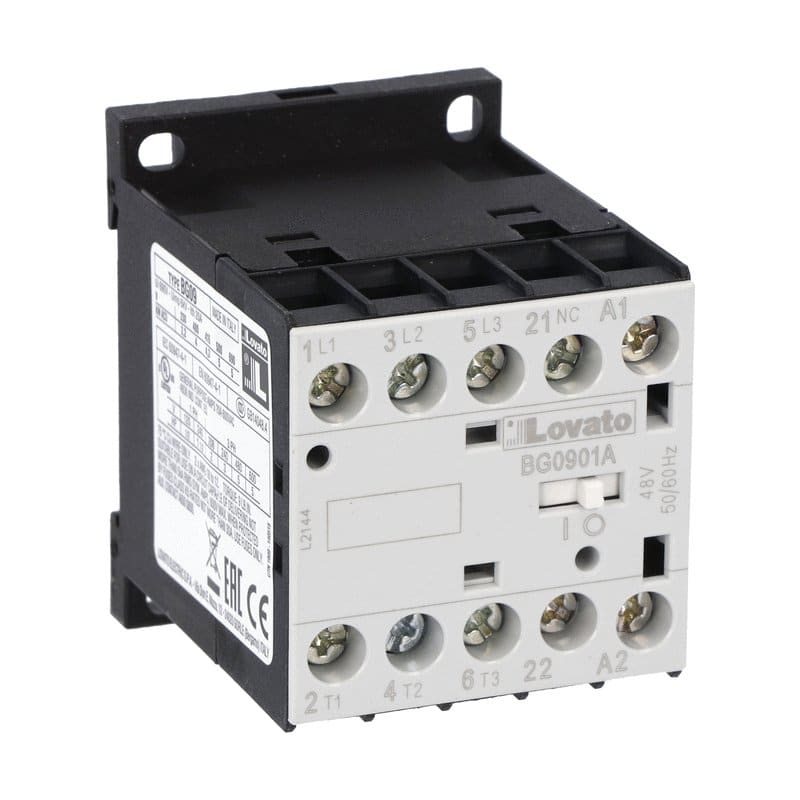 LOVATO ELECTRIC - CONTATTORE 3P+1NC 9A AC3