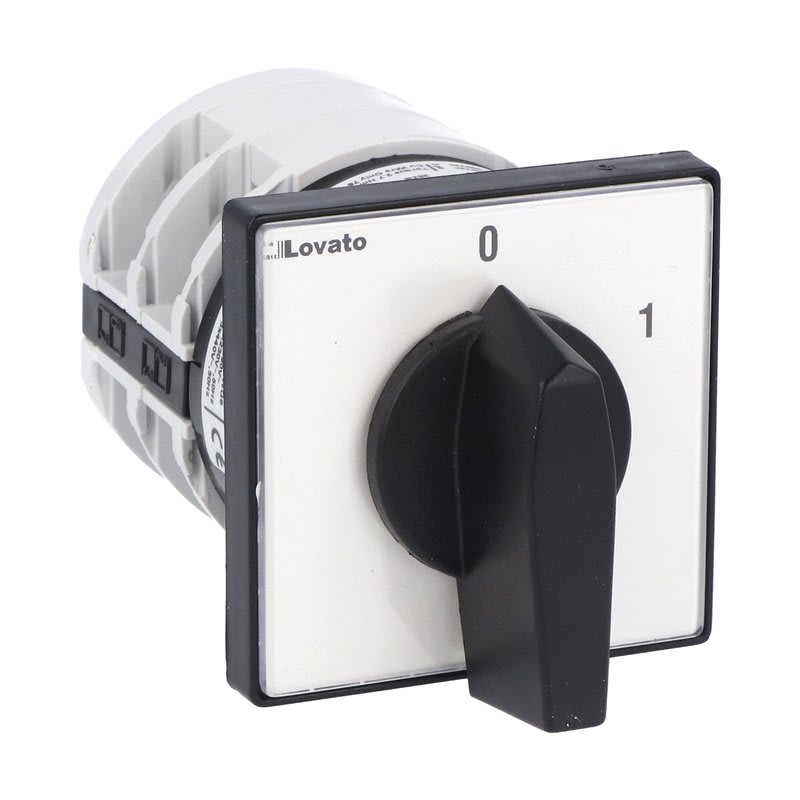 LOVATO ELECTRIC - INTERRUTTORE 1P 2POS.MONT.FRONT.65X65