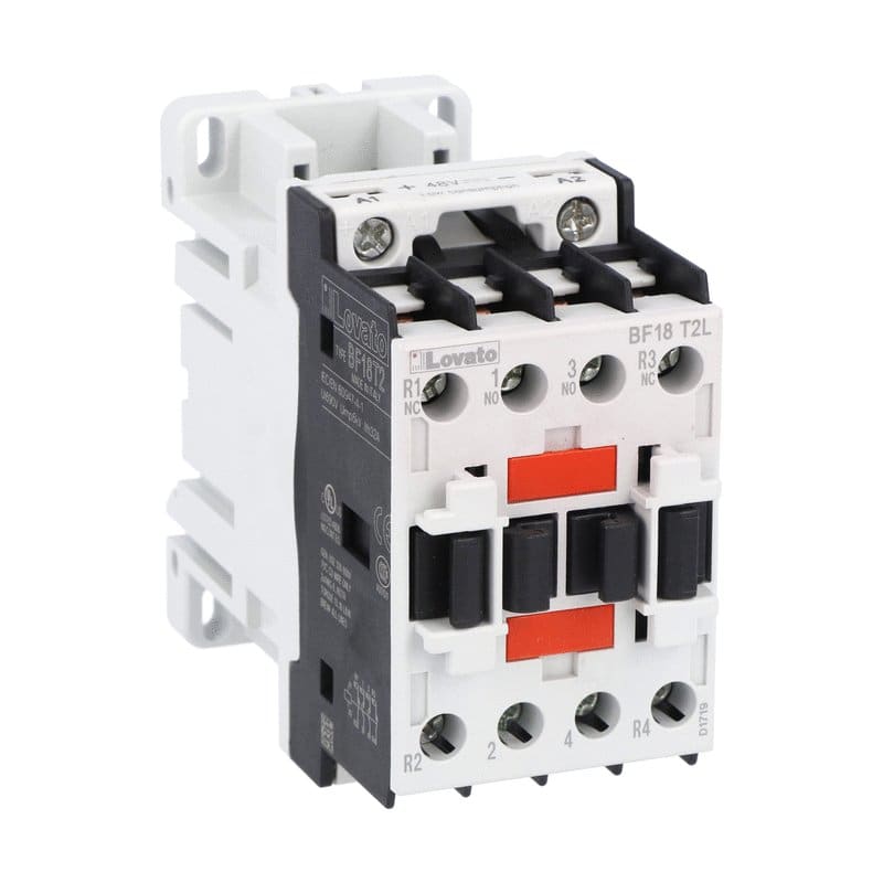 LOVATO ELECTRIC - CONTATTORE 4P 2NO+2NC 32A AC1 BASSO C.