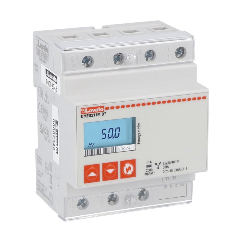 LOVATO ELECTRIC - CONT. 3P 4U RS485 80A MID 70C TI