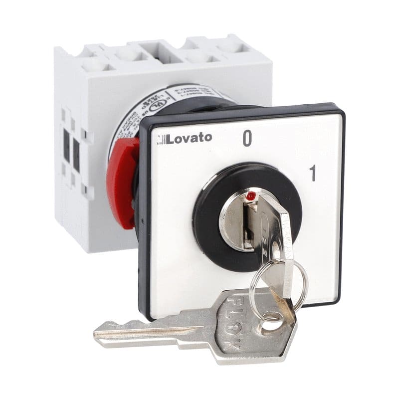 LOVATO ELECTRIC - INTERR.3P 2POS.MONT.FRONT.48X48