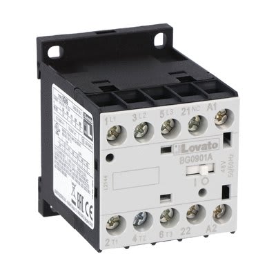 LOVATO ELECTRIC - CONTATTORE 3P+1NC 9A AC3
