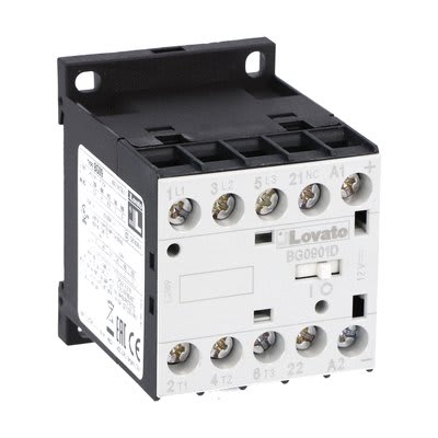 LOVATO ELECTRIC - CONTATTORE 3P+1NC 9A AC3