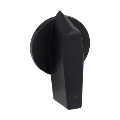 LOVATO ELECTRIC - MANOPOLA NERA MOSTRINA 65X65MM ASTA 6MM