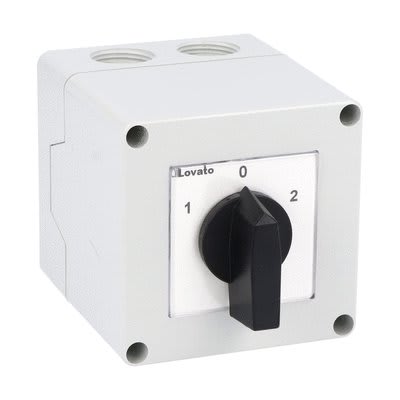 LOVATO ELECTRIC - INVERTITORE 3F 16A CASS. PLASTICA 75X75