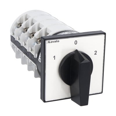 LOVATO ELECTRIC - COMMUTATORE 4P 125A MONT. FRONTALE 90X90