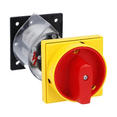 LOVATO ELECTRIC - INT 3P 25A F QUAD MAN G/R BL POR 65X65