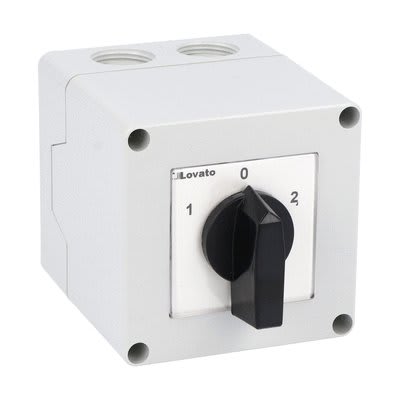 LOVATO ELECTRIC - INVERTITORE 3F 25A CASS. PLASTICA 75X75