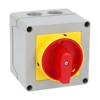 LOVATO ELECTRIC - INTERR. 4P 25A CASS. PLASTICA 90X90 G/R